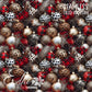 Leopard Christmas - 14 Tiled Pattern Digital Images (Seamless)