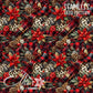 Leopard Christmas - 14 Tiled Pattern Digital Images (Seamless)