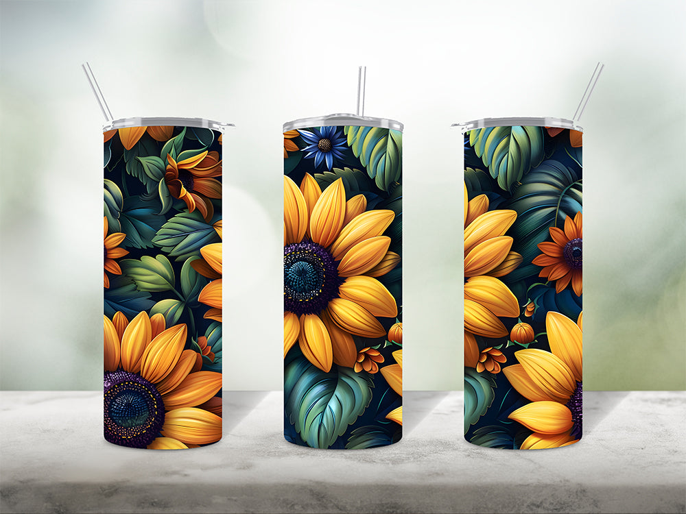 Sunflower Bundle 4 Tumbler Wrap Bundle