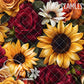 Sunflower and Roses Bundle 3 Tumbler Wrap Bundle