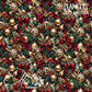 Leopard Christmas - 14 Tiled Pattern Digital Images (Seamless)