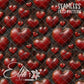 Tooled Leather Hearts - 25 Tiled Pattern Digital Images (Seamless)