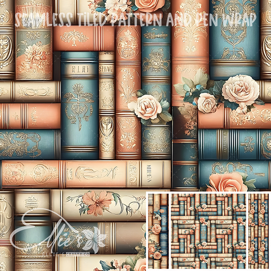 Image 245 - Seamless Tiled Pattern Digital Images for Vinyl/Tumbler Wraps & Pen Wraps