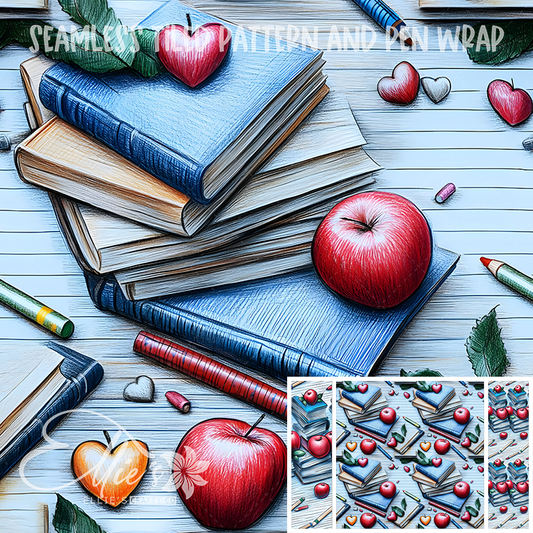 Image 252 - Seamless Tiled Pattern Digital Images for Vinyl/Tumbler Wraps & Pen Wraps
