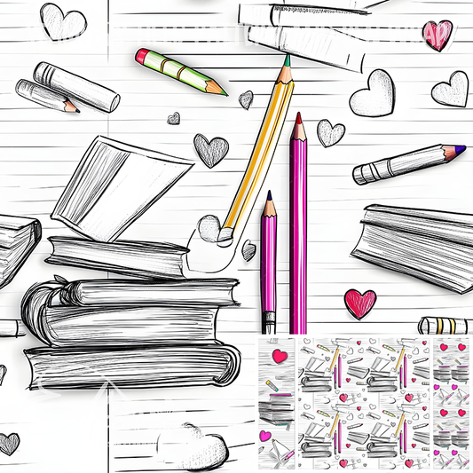 Image 255 - Seamless Tiled Pattern Digital Images for Vinyl/Tumbler Wraps & Pen Wraps