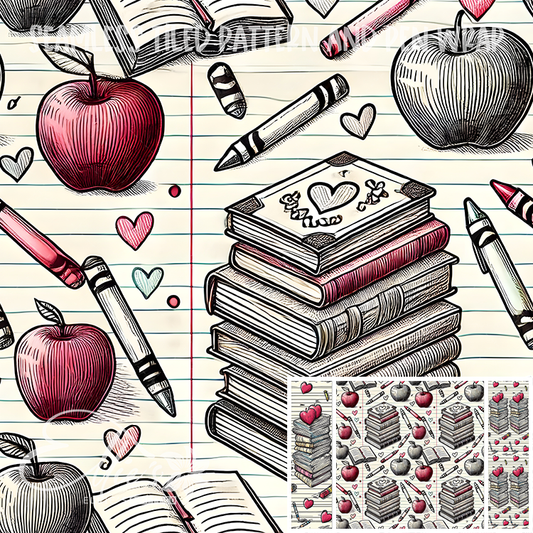 Image 257 - Seamless Tiled Pattern Digital Images for Vinyl/Tumbler Wraps & Pen Wraps