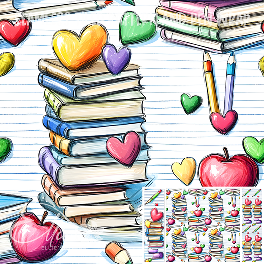 Image 258 - Seamless Tiled Pattern Digital Images for Vinyl/Tumbler Wraps & Pen Wraps
