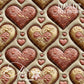 Tooled Leather Hearts - 25 Tiled Pattern Digital Images (Seamless)