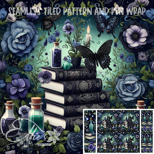 Image 265 - Seamless Tiled Pattern Digital Images for Vinyl/Tumbler Wraps & Pen Wraps