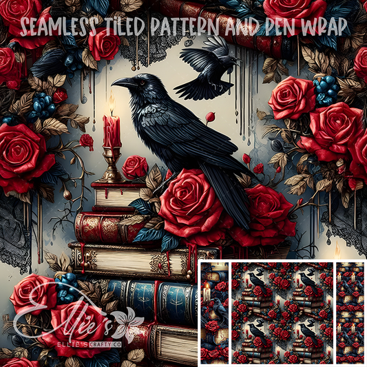 Image 269 - Seamless Tiled Pattern Digital Images for Vinyl/Tumbler Wraps & Pen Wraps