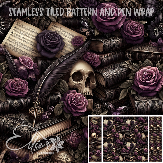Image 275 - Seamless Tiled Pattern Digital Images for Vinyl/Tumbler Wraps & Pen Wraps
