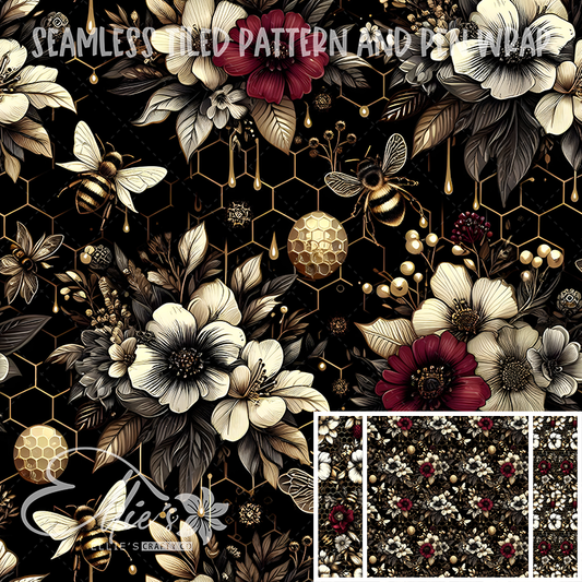 Image 281 - Seamless Tiled Pattern Digital Images for Vinyl/Tumbler Wraps & Pen Wraps