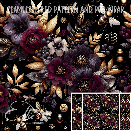Image 283 - Seamless Tiled Pattern Digital Images for Vinyl/Tumbler Wraps & Pen Wraps