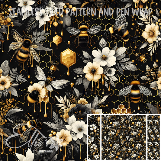 Image 293 - Seamless Tiled Pattern Digital Images for Vinyl/Tumbler Wraps & Pen Wraps