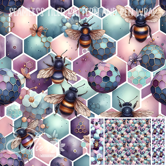 Image 296 - Seamless Tiled Pattern Digital Images for Vinyl/Tumbler Wraps & Pen Wraps