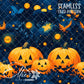 Fall Theme Halloween - 10 Tiled Pattern Digital Images (Seamless) - 11 Pen Wraps (Seamless)