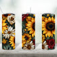 Sunflower and Roses Bundle 3 Tumbler Wrap Bundle