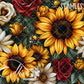 Sunflower and Roses Bundle 3 Tumbler Wrap Bundle