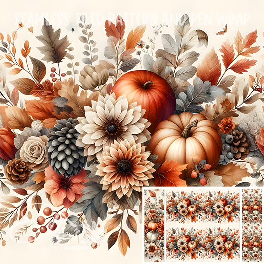 Image 309 - Seamless Tiled Pattern Digital Images for Vinyl/Tumbler Wraps & Pen Wraps
