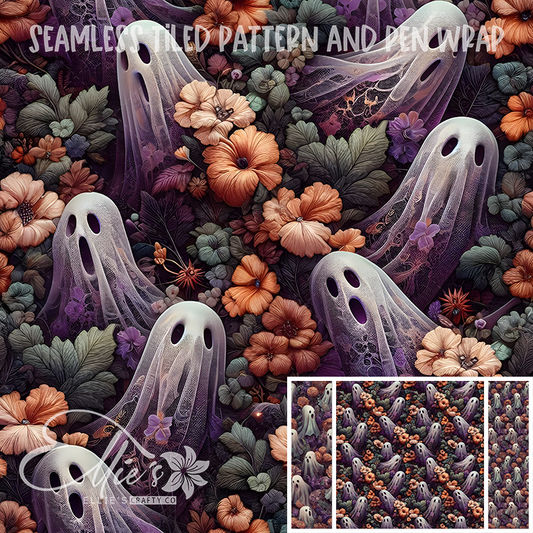 Image 394 - Seamless Tiled Pattern Digital Images for Vinyl/Tumbler Wraps & Pen Wraps
