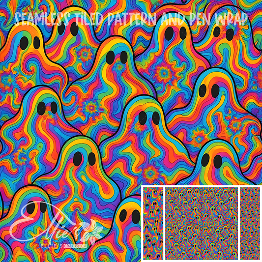 Image 414 - Seamless Tiled Pattern Digital Images for Vinyl/Tumbler Wraps & Pen Wraps