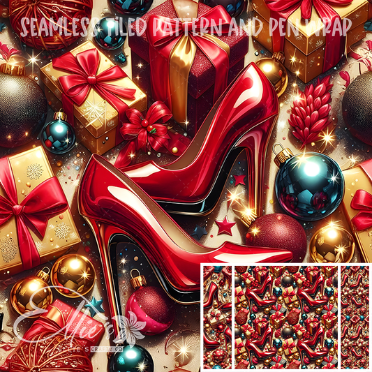 Image 455 - Seamless Tiled Pattern Digital Images for Vinyl/Tumbler Wraps & Pen Wraps