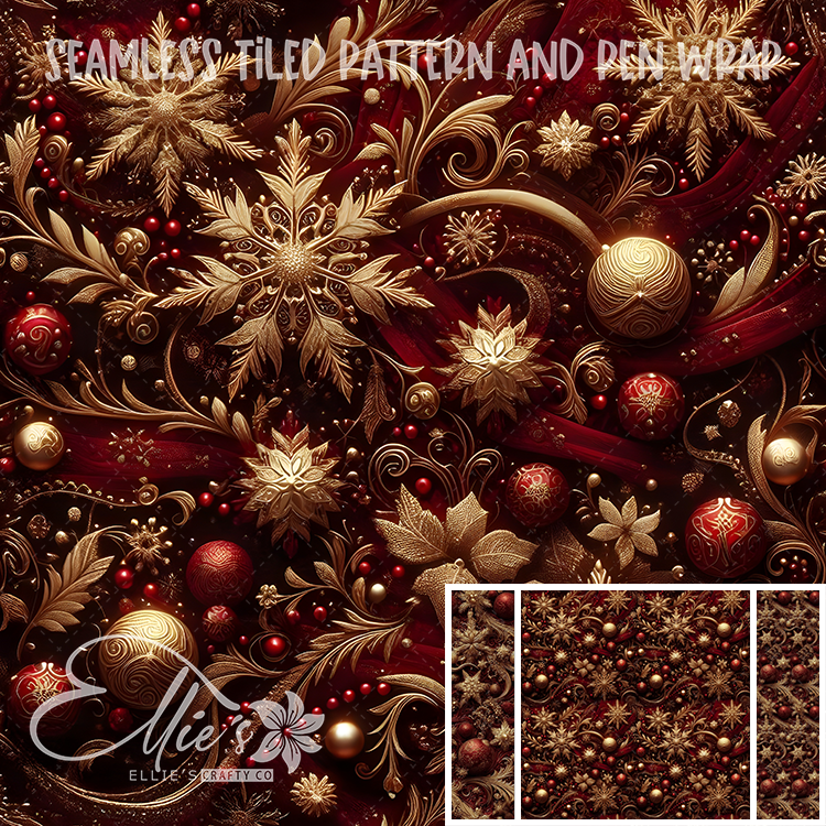 Image 475 - Seamless Tiled Pattern Digital Images for Vinyl/Tumbler Wraps & Pen Wraps