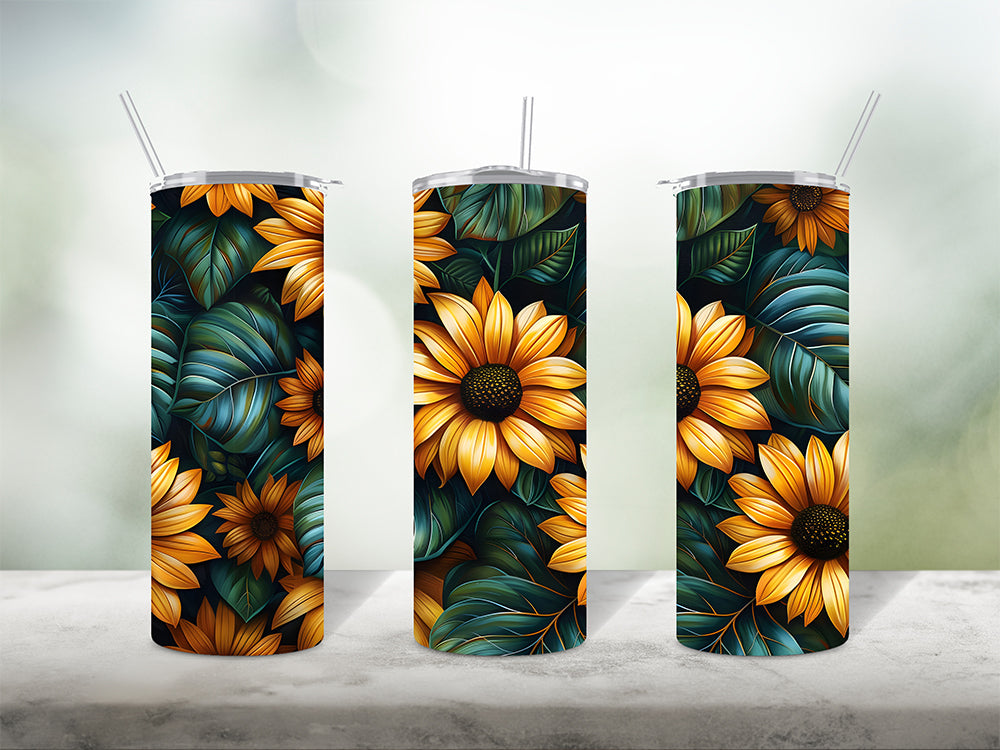 Sunflower Bundle 4 Tumbler Wrap Bundle