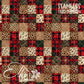 Leopard Christmas - 14 Tiled Pattern Digital Images (Seamless)