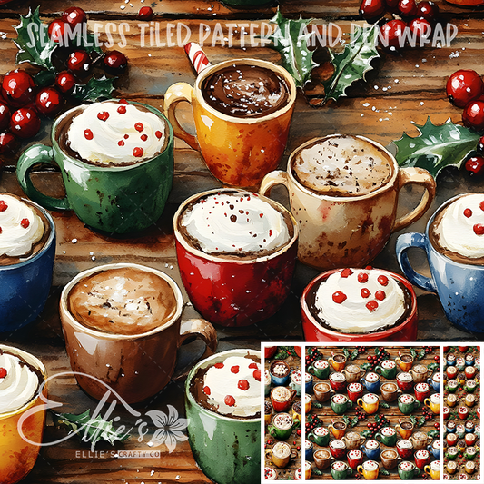 Image 500 - Seamless Tiled Pattern Digital Images for Vinyl/Tumbler Wraps & Pen Wraps