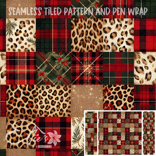 Image 504 - Seamless Tiled Pattern Digital Images for Vinyl/Tumbler Wraps & Pen Wraps