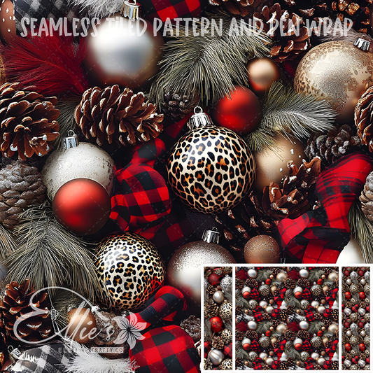 Image 508 - Seamless Tiled Pattern Digital Images for Vinyl/Tumbler Wraps & Pen Wraps