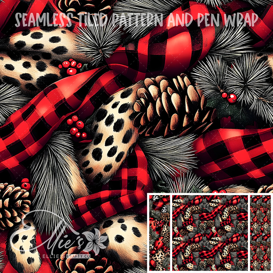 Image 511 - Seamless Tiled Pattern Digital Images for Vinyl/Tumbler Wraps & Pen Wraps