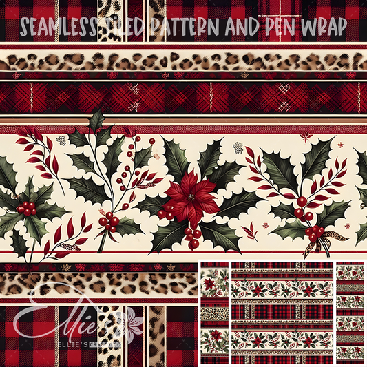 Image 513 - Seamless Tiled Pattern Digital Images for Vinyl/Tumbler Wraps & Pen Wraps