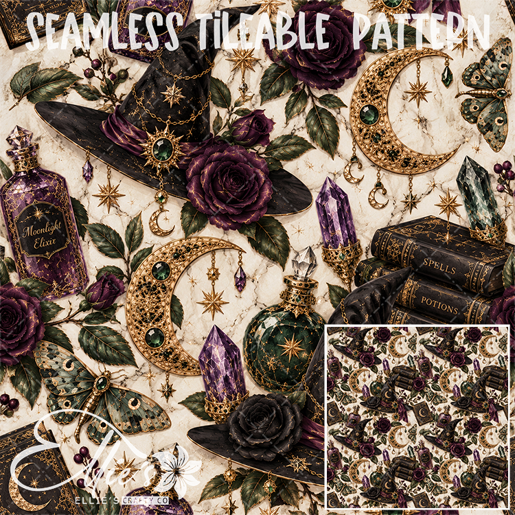 Image 521 - Seamless Tiled Pattern Digital Images for Vinyl/Tumbler Wraps