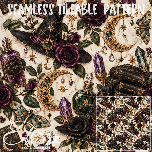 Image 521 - Seamless Tiled Pattern Digital Images for Vinyl/Tumbler Wraps