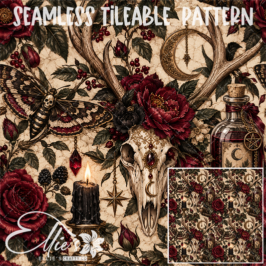 Image 529 - Seamless Tiled Pattern Digital Images for Vinyl/Tumbler Wraps