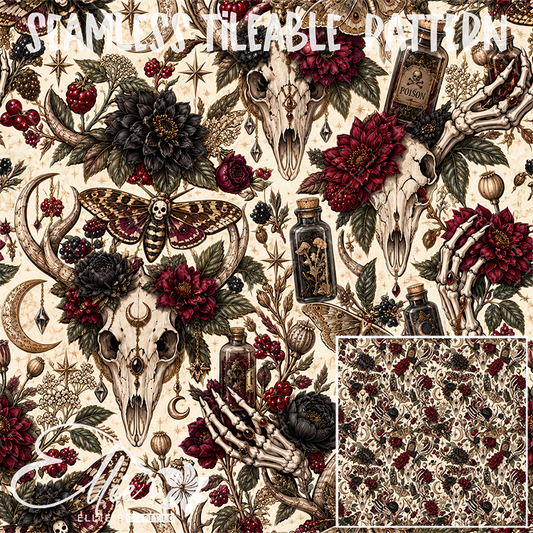Image 535 - Seamless Tiled Pattern Digital Images for Vinyl/Tumbler Wraps