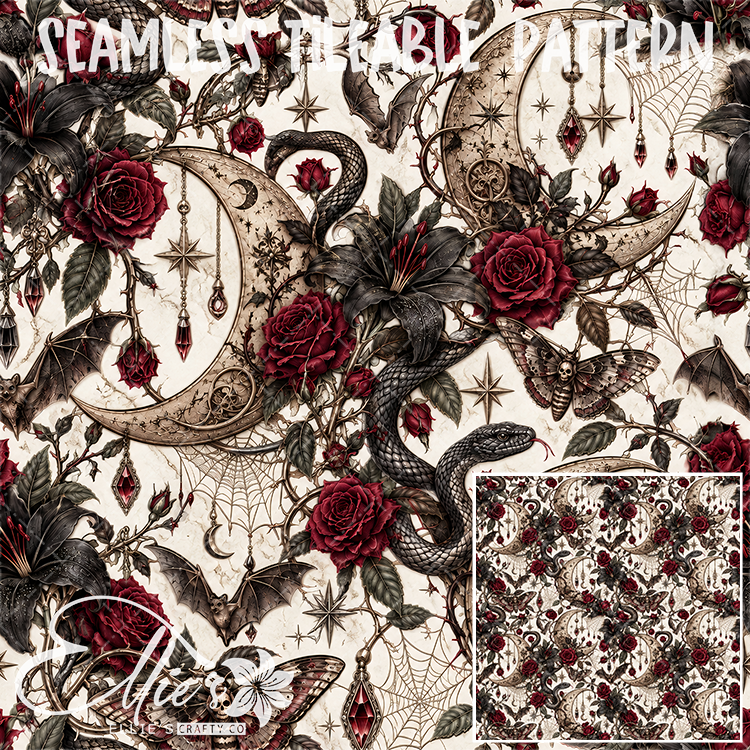 Image 539 - Seamless Tiled Pattern Digital Images for Vinyl/Tumbler Wraps
