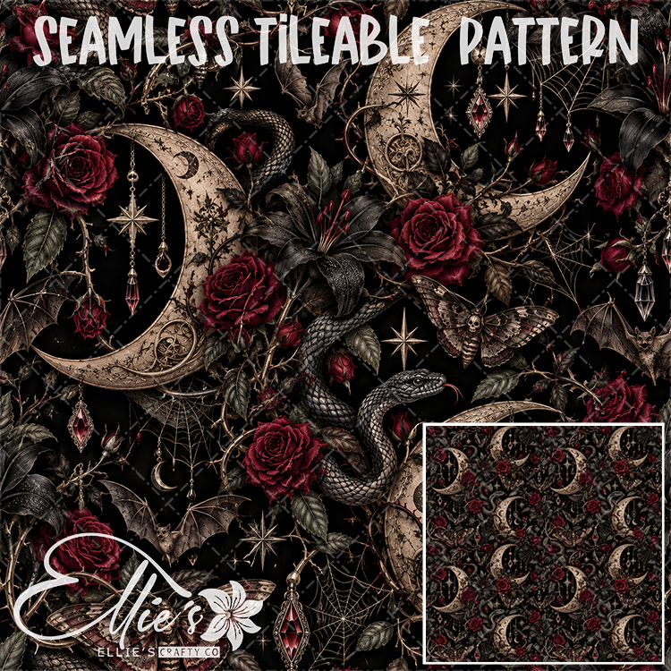 Image 540 - Seamless Tiled Pattern Digital Images for Vinyl/Tumbler Wraps