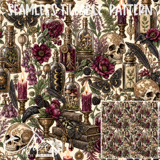 Image 541 - Seamless Tiled Pattern Digital Images for Vinyl/Tumbler Wraps