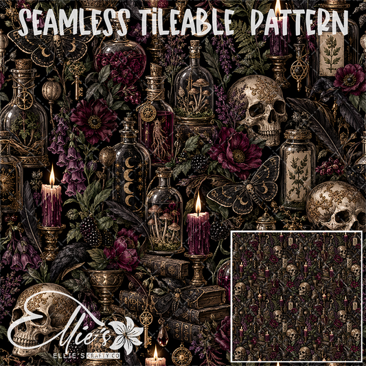 Image 542 - Seamless Tiled Pattern Digital Images for Vinyl/Tumbler Wraps