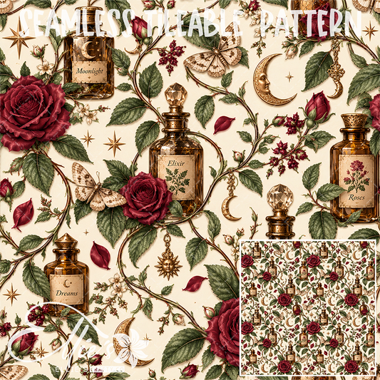 Image 543 - Seamless Tiled Pattern Digital Images for Vinyl/Tumbler Wraps