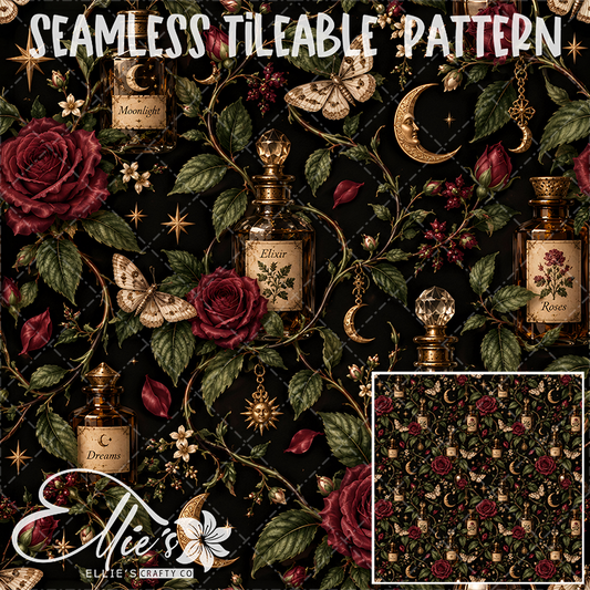 Image 544 - Seamless Tiled Pattern Digital Images for Vinyl/Tumbler Wraps