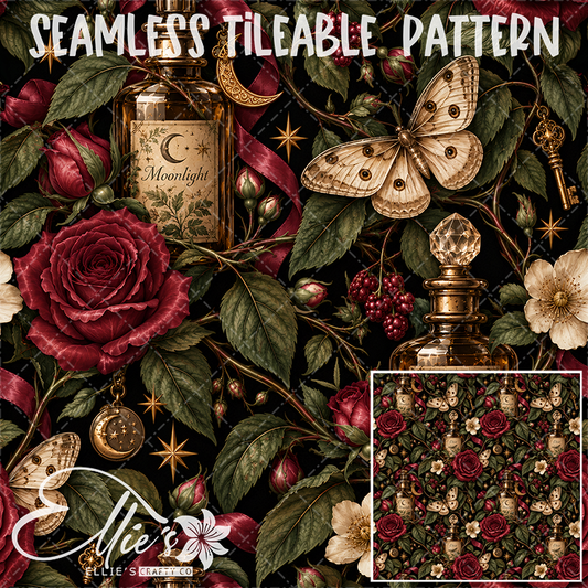 Image 546 - Seamless Tiled Pattern Digital Images for Vinyl/Tumbler Wraps