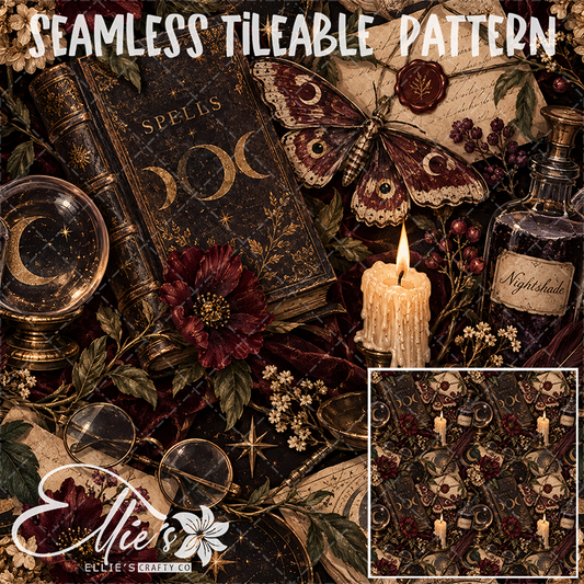 Image 548 - Seamless Tiled Pattern Digital Images for Vinyl/Tumbler Wraps