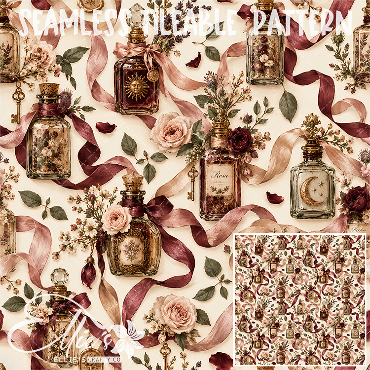 Image 550 - Seamless Tiled Pattern Digital Images for Vinyl/Tumbler Wraps