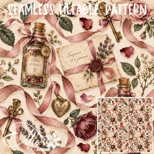 Image 560 - Seamless Tiled Pattern Digital Images for Vinyl/Tumbler Wraps