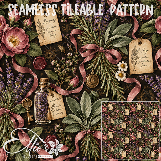 Image 564 - Seamless Tiled Pattern Digital Images for Vinyl/Tumbler Wraps