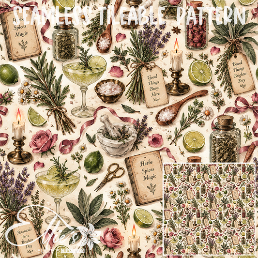 Image 566 - Seamless Tiled Pattern Digital Images for Vinyl/Tumbler Wraps